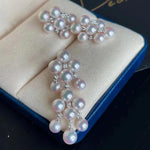 Load image into Gallery viewer, earearrings mounts for akoya pearls
