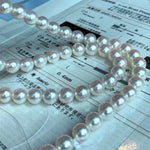 Load image into Gallery viewer, pink cultured pearl necklace
