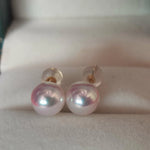 Load image into Gallery viewer, vintage mikimoto pearl earrings
