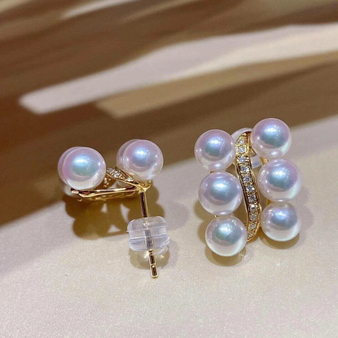 akoya pearl earringss