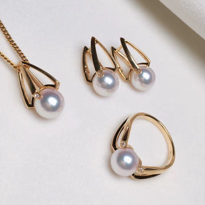 mikomoto akoya pearl earrings