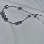 Load image into Gallery viewer, stretch Japanese akoya pearl necklaces
