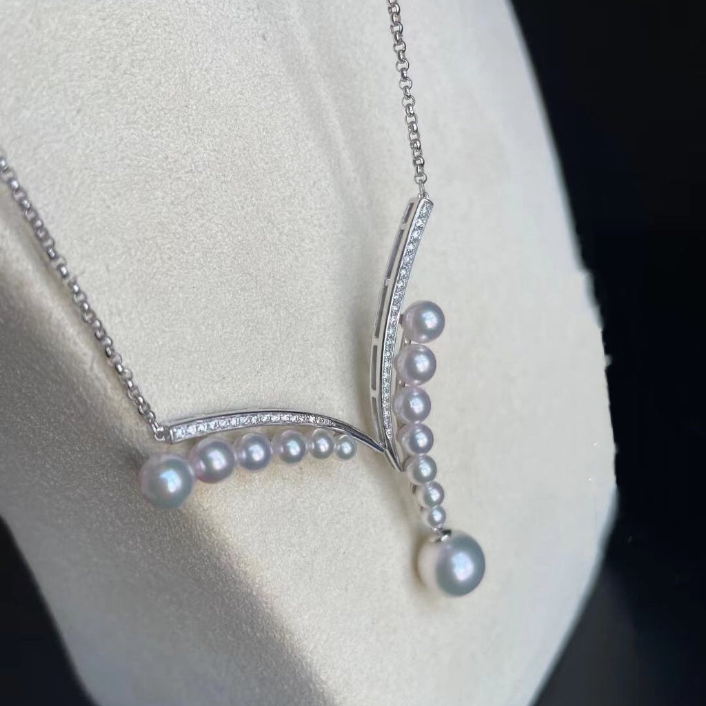 Japanese akoya pearl necklace extension