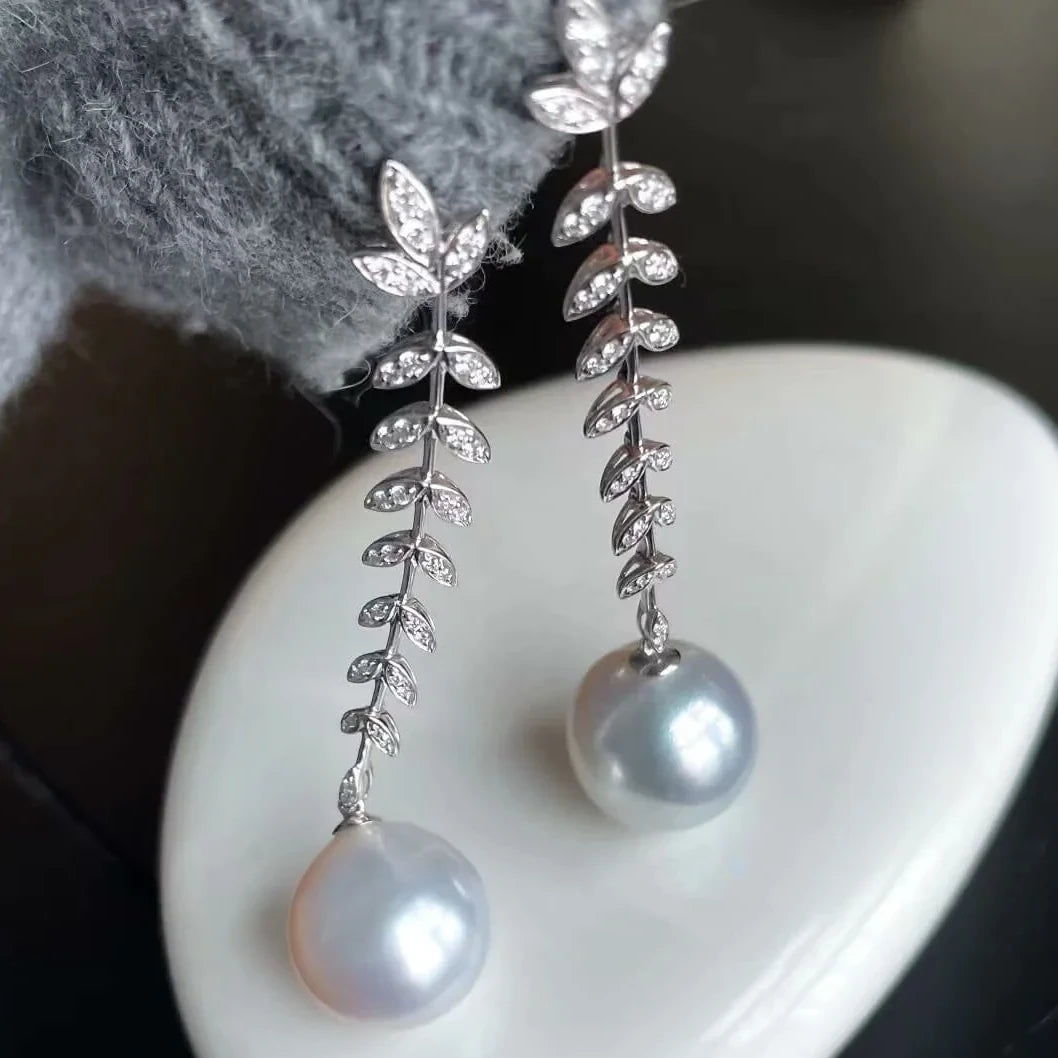 white south sea pearl earrings sale