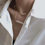 Load image into Gallery viewer, Japanese akoya pearl knot necklace
