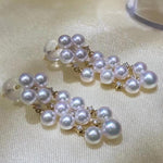 Load image into Gallery viewer, genuine akoya pearl stud earrings
