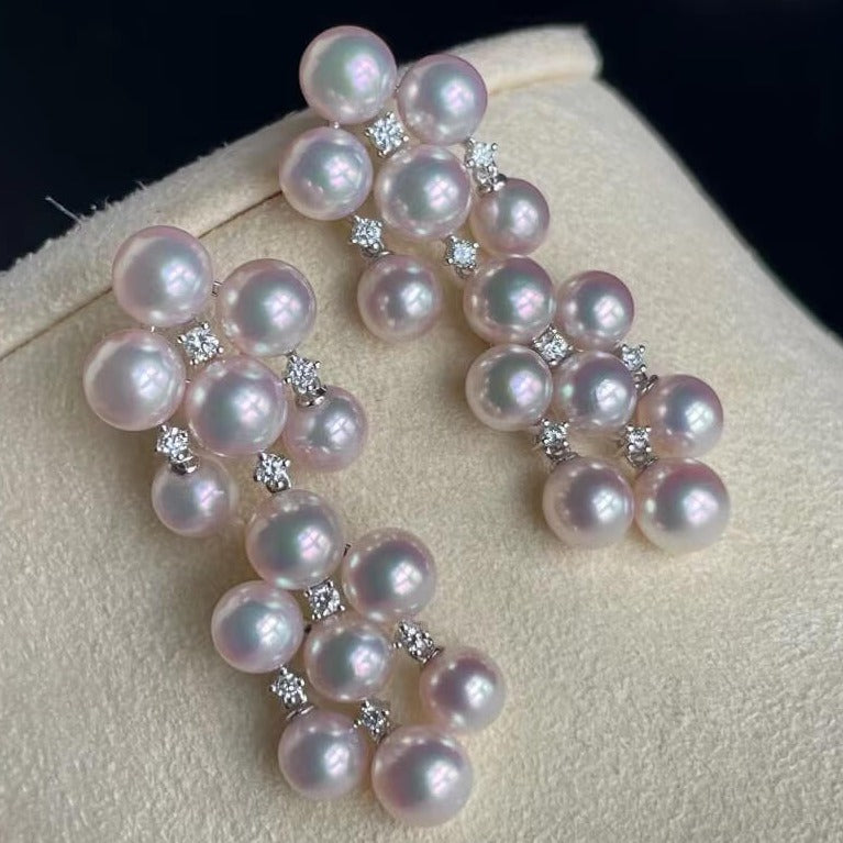 japan pearl earrings