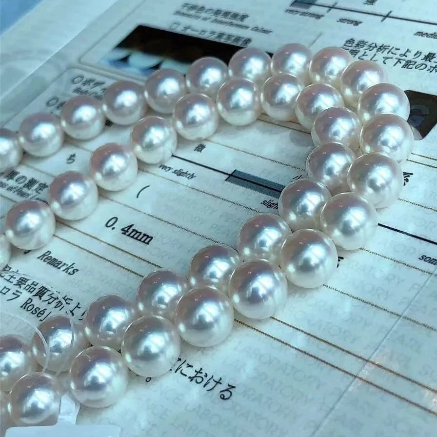 japanese akoya pearl necklace