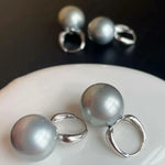 Load image into Gallery viewer, what size pearl earrings to buy

