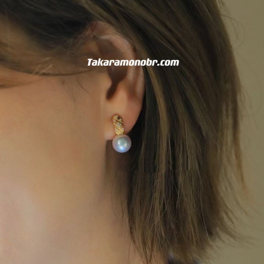 overstock akoya pearl earrings