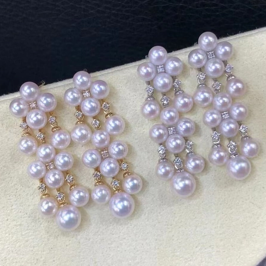 sea akoya pearl earrings prices