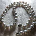 Load image into Gallery viewer, Japanese akoya pearl necklace zales
