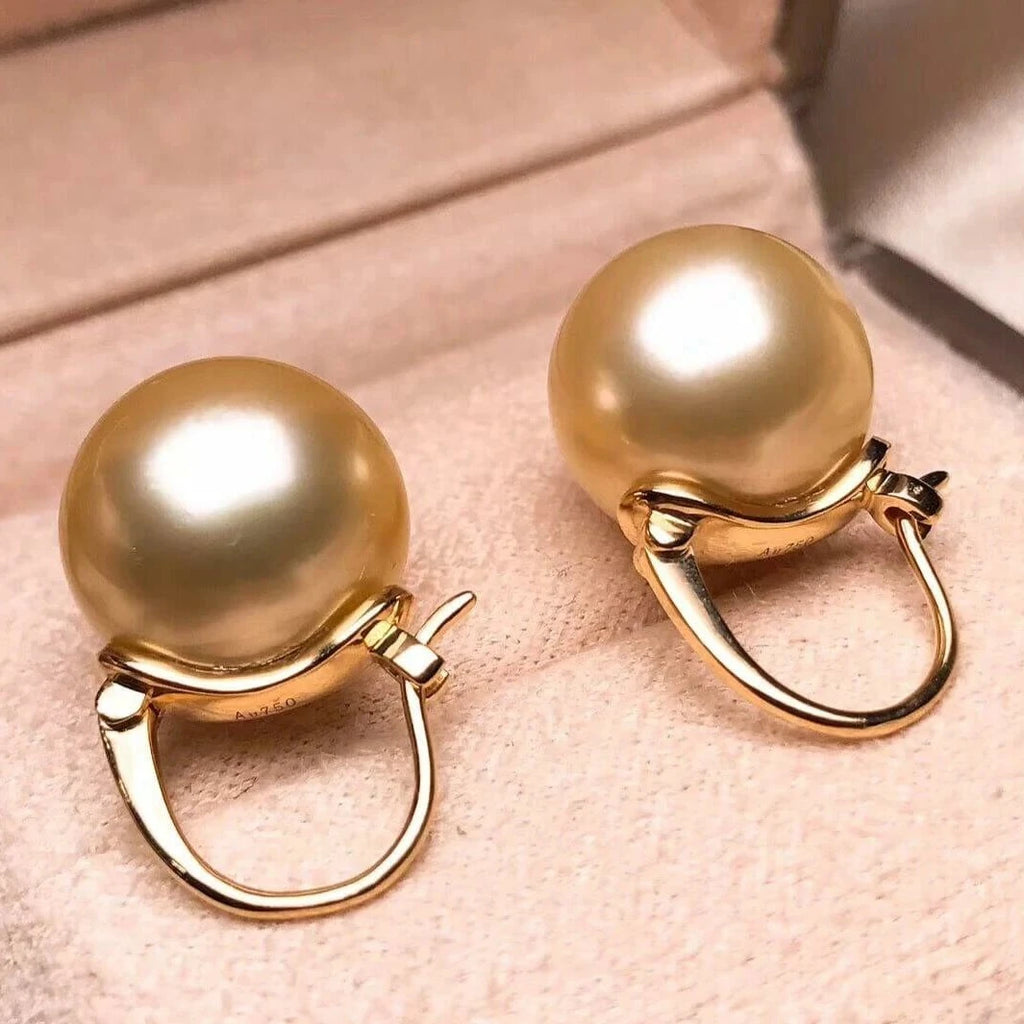 real golden south sea pearls