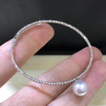 Load image into Gallery viewer, Japanese akoya pearl braclets
