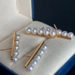 Load image into Gallery viewer, cultured akoya pearl earrings
