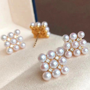 pink akoya pearls value