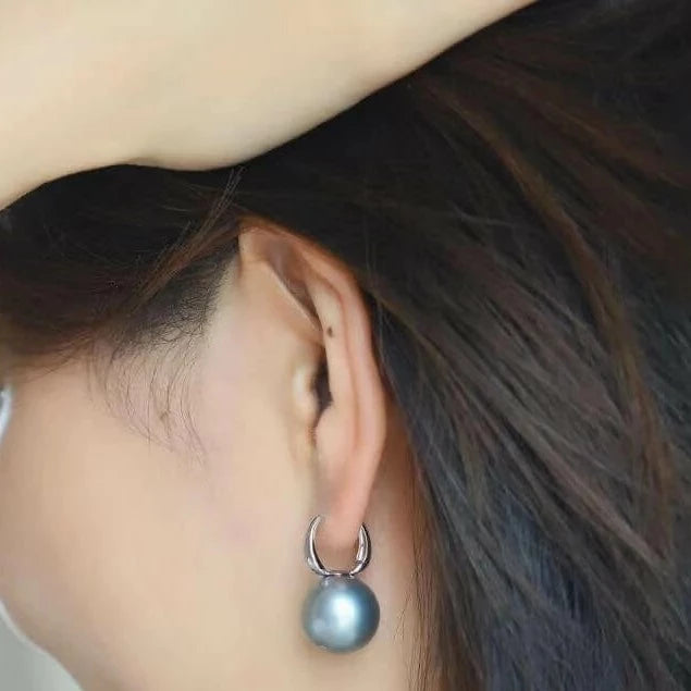 tahitian pearls earrings