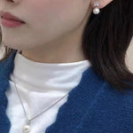 Load image into Gallery viewer, personalized akoya pearl earringss
