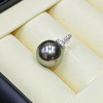 Load image into Gallery viewer, genuine tahitian pearls peacock Tahitian pearl

