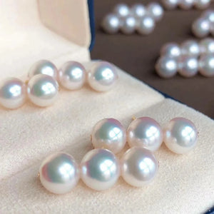 pink Japanese akoya pearl costume jewellery