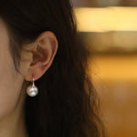 Load image into Gallery viewer, white south sea pearl earrings settings only
