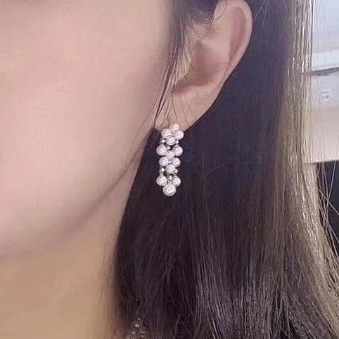 traditional akoya pearl earrings