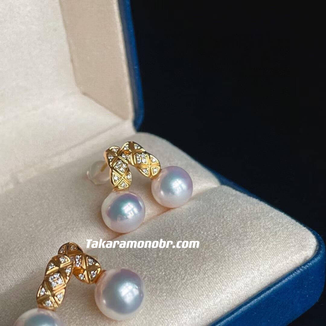 akoya pearl class earrings