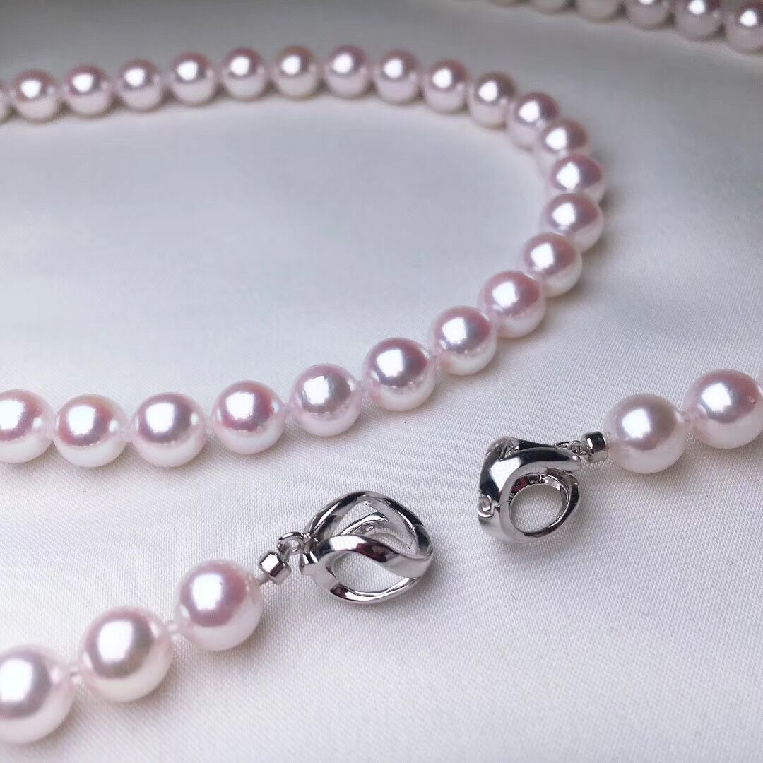 Japanese akoya pearl prom jewelry