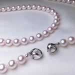 Load image into Gallery viewer, Japanese akoya pearl prom jewelry

