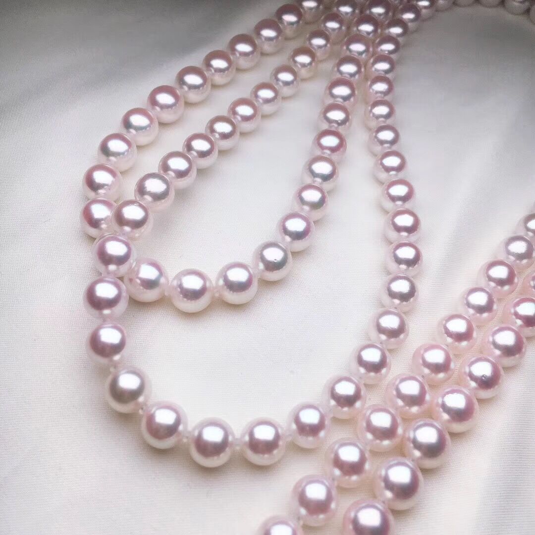 man made Japanese akoya pearls