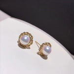 Load image into Gallery viewer, pearl EARRIGS trendy
