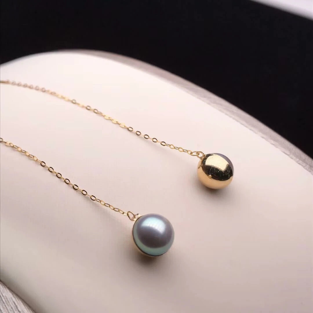 large pearl earrings