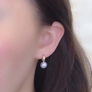 18k yellow earrings