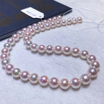 Load image into Gallery viewer, 8 mm pearl necklace strand
