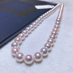 Load image into Gallery viewer, 14k gold pearl necklace
