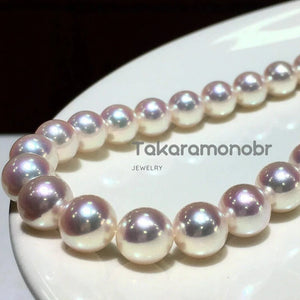 top gem quality hanadama akoya necklace