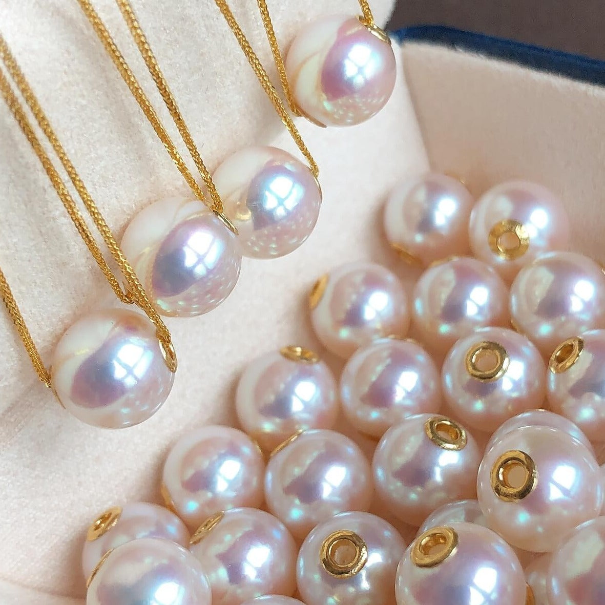 wholesale Japanese akoya pearl strand