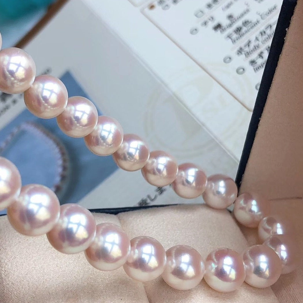 jewelry with Japanese akoya pearls