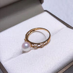Load image into Gallery viewer, royal blue edible Japanese akoya pearls

