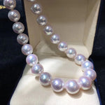 Load image into Gallery viewer, silver Japanese akoya pearl jewelry
