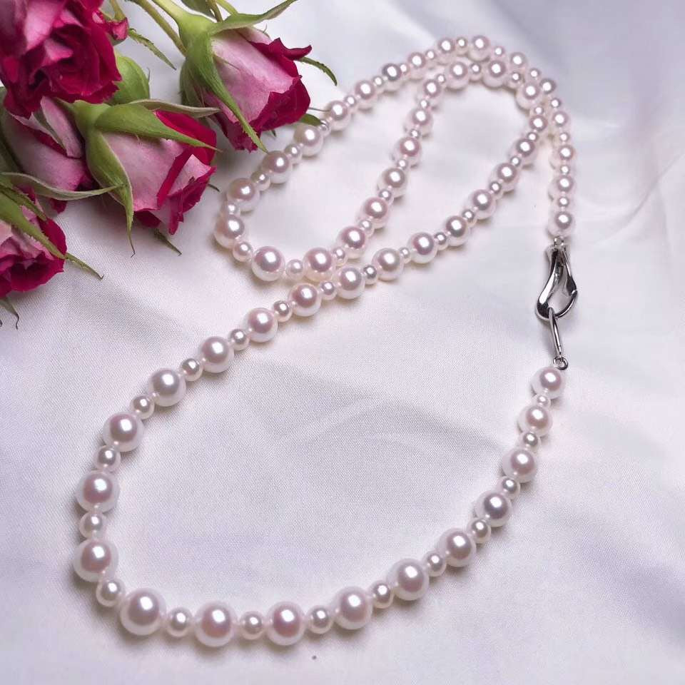 wholesale Japanese akoya pearls necklace