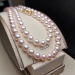 Load image into Gallery viewer, wedding Japanese akoya pearl necklace
