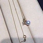 Load image into Gallery viewer, GEM QUALITY JAPANESE AKOYA PEARL NECKLACE
