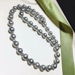 Load image into Gallery viewer, tahitian pearl necklace with silver bead
