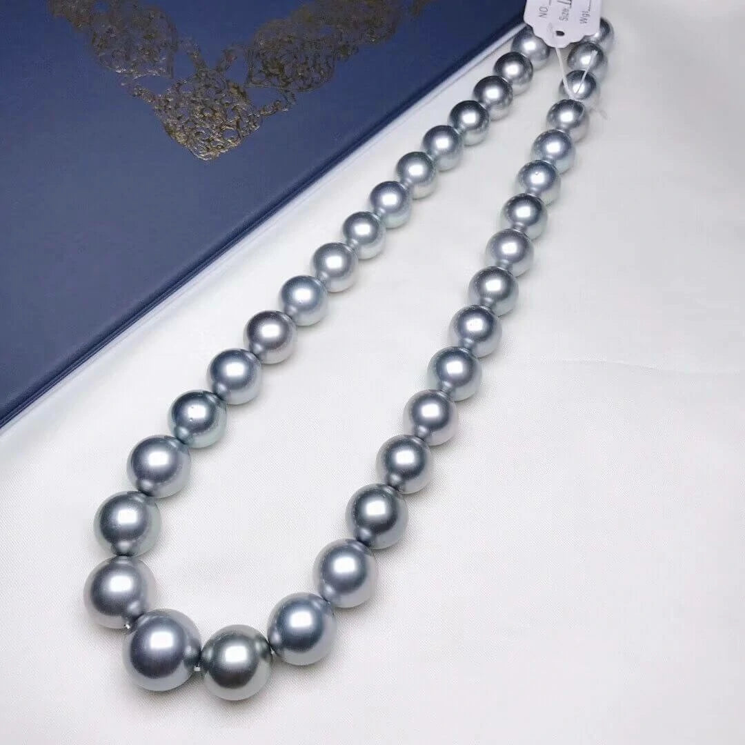 psl certificates silver blue pearl choker