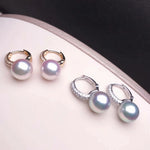 Load image into Gallery viewer, diamond pearl earrings
