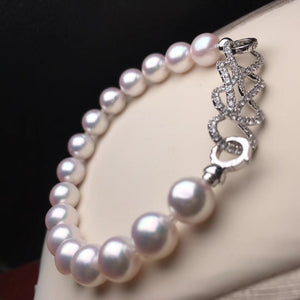 mikimoto akoya pearl bracelet