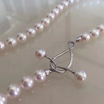 Load image into Gallery viewer, 18ct clasp in akoya pearl pair
