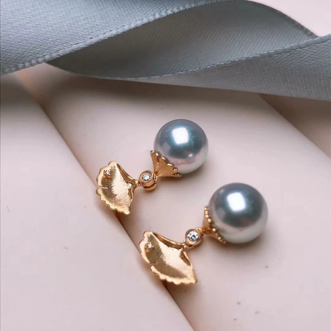 mikimoto Japanese akoya pearl earrings
