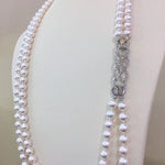 Load image into Gallery viewer, large hole Japanese akoya pearls wholesale
